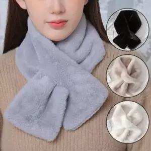 마니포근 쁘띠 겨울 머플러 목도리 퍼 여성용 (WFK9HJ8)