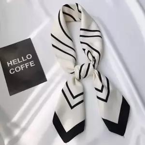 [하프클럽/]실크 뿌띠 스카프 가을 여성스런 머플러 포인트