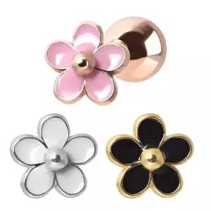 [미니아트]미니 플라워 써지컬 스틸 패션 피어싱 3종 택1