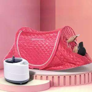 가정용 사우나 나혼자 접이식 전신욕기 핀란드 간단설치