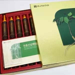 종근당 건강 천종산삼배양근 30병 홍삼 국내산 부모님 선물 단체 명절 골프 golf gift