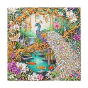 보석십자수 돈들어오는 금전수 해바라기 데이지 조화 부엉이 DIY 비즈 벽걸이 리스 장식 세트