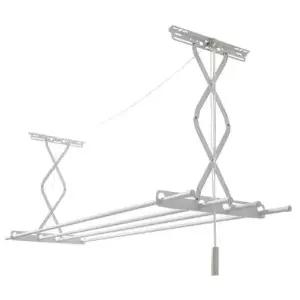 리빙코아 자바라형 천정건조대 분체도장