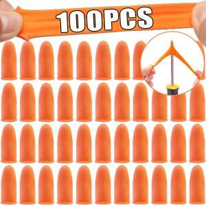 일회용 미끄럼 방지 라텍스 손가락 보호대 정전기 고무 장갑 전자 수리용 커버 엄지