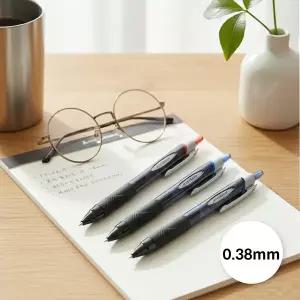 제트스트림 저점도 유성 볼펜 0.38mm 1다스 3컬러