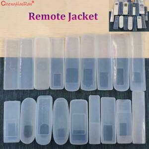 1PC 먼지 보호 보관 가방 휴대용 실리콘 공기 상태 제어 케이스 TV 원격 커버