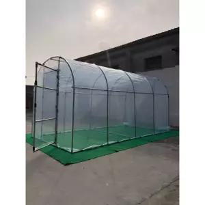 온실 비닐 하우스 프레임 폭2m 농막 길이3m 천막 조립식 W2m L2m H2m 필름포함