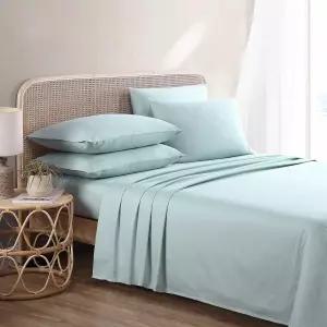 토미 바하마 퀸 시트 세트 6피스 보너스 베갯잇이 포함된 고급스러운 새틴 면이 풍부한 침구 트로피컬