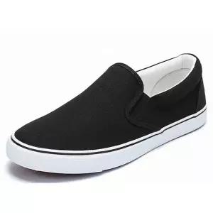 [라일리] Rly 남자 데일리 밴딩 슬립온 베이직 캔버스 슈즈