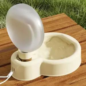 산책 강아지 휴대용 외출 폴딩 스트랩 물병 급수기 대형