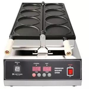 스테인레스 왕호떡제조기 빵틀기계 전기 팬케익 간식메이커 4P