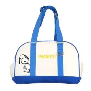 고품질 패리스독 강아지 피너츠 라운드 숄더 캐리어 (아이보리) ...