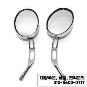 Kawasaki Vulcan VN 800 Custom Classic Cruiser 용 오토바이 타원형 백미러