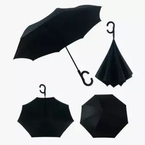 (색상 1거꾸로우산-레드)EA 여름철 방수 반전 우산 경량 자동 우산 비바람용