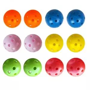 플라스틱골프공 24Pcs 42MM 컬러 연습 스윙