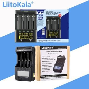 LiitoKala Lii-500 Lii-600 LCD 배터리 충전기 3.7V 18650 18350 18500 16340 17500 25500 10440 14500 266