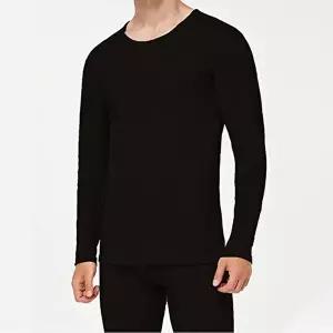 성인 내의 무지 기모 캐시미어 남자 겨울 내복 (KYR-WFFVD4V)