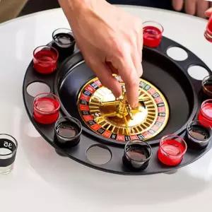 룰렛샷 16잔 술자리 복불복게임 내기 추억의 행사용 술게임 옛날문방구 보드게임 모임 엠티