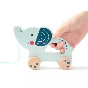 유아동 상상력 원목 코끼리 걸음마연습 풀어롱 걸음마선물 안정감