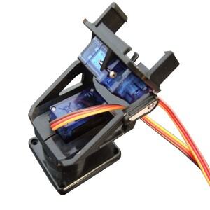 FPV Quadcopter Drone RC 자동차 비행기 헬리콥터 보트 용  팬 틸트 2 축 카메라 짐벌  마운트 2pcs 9g 서