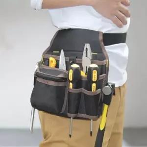 ( )허리 공구 가방 작업 엑스반도 타카 망치 걸이 벨트 타카걸이 연장 가방 허리 드릴집 백 파우치 망치걸