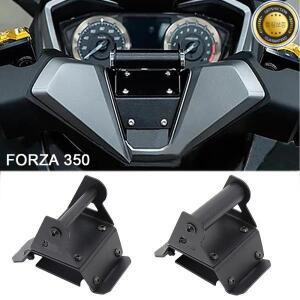 혼다 포르자 350 2020 오토바이 전면 폰 스탠드 홀더 GPS 네비게이션 브래킷 스마트폰 마운트 플레이트