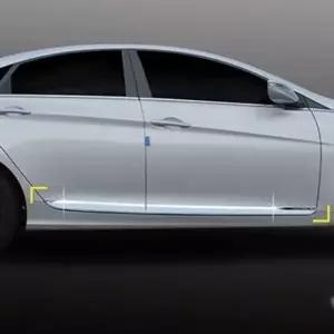 크롬 몰딩 언더라인 YF소나타 스커트 튜닝 사이드