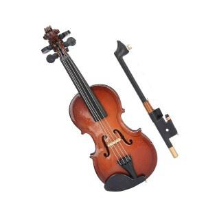 호환 바이올린 모형 스탠드 베이스우드 목재 악기 데코 음악 전시 장식
