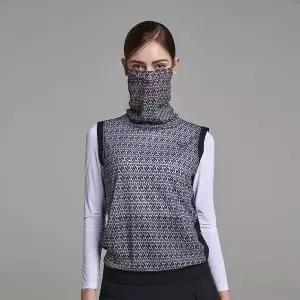 [하프클럽/]블로우-여성 스포츠 기능성 골프웨어 시스루 메쉬 망사 귀걸이