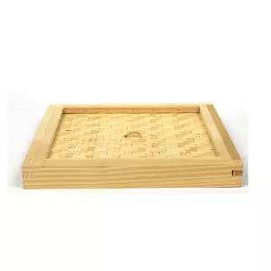 인덕션 겸용 나무 사각 뚜껑 단품 대 35cm 만두 한식 캠핑 찜통 주방 용품