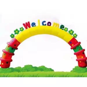 풍성 대형아치 에어바운스 웰컴 개업 대형 아치 도어 행사장 환영문