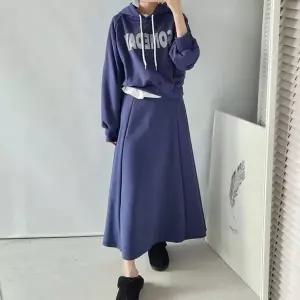 [하프클럽/]빅사이즈 602 데일리후디스커트투피스 DNST689