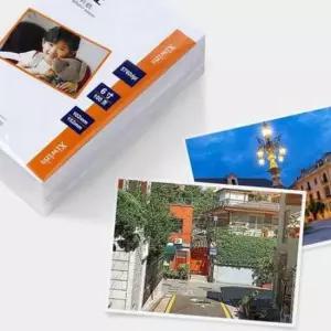 [문구] 포토프린터 인화지 사진프린터 프린터용 용지 고광택 사진전용 200매 4x6