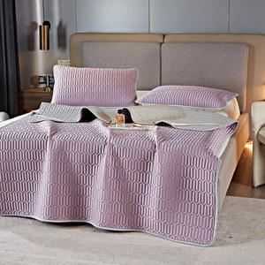 라텍스침대패드 얇은 매트 사계절 싱글 보호대 기숙사 P 90x200cm 물세탁 여름