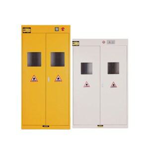 실린더 가스 산소/아르곤/질소/헬륨 방화 흰색 화학 캐비넷 위험물 보관함 자물쇠 유류