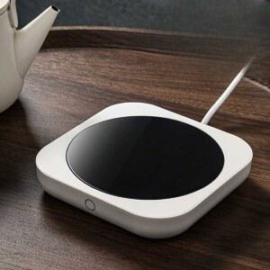 티워머 머그 온열 기어 온도 보온 장치 유지 자동 받침 컵받침대 회사 단열 보온머그