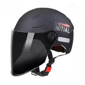 특대형 대두 반모 빅사이즈 오토바이 쇼트 대형 헬맷 배달 남성용 스쿠터