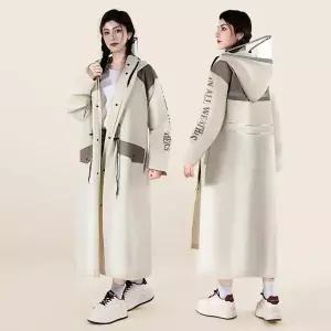 [하프클럽/다잇템]여자 우비 빅사이즈 스타일 클래식 후디 코트