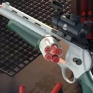 쌍문상회 너프건 탄피배출 건 리볼버 SR410 산탄총