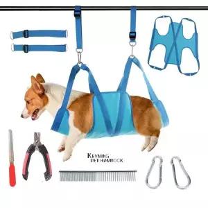 [골드스마일]강아지 고양이 미용 해먹 사계절 손톱 관리 용품 강아지미용거치대