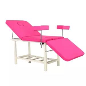 산부인과 의자 임산부 베드 블루 침대 검진대 병원 진찰대