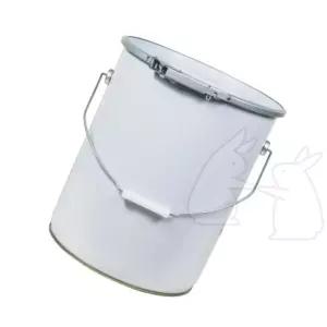 페인트통 깡통 화이트 18L 구리스 재받이 철캔 캠핑화로대 쓰레기통 화로대 덜어쓰는 철깡 공캔 사이