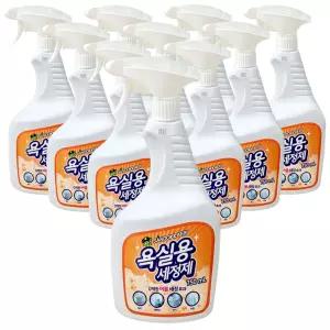 산도깨비 파워 버블 욕실용 세정제 750ml x 10개 다목적 주방 욕실 화장실 청소 세제