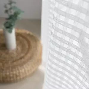 까르데코 코코체크 긴창 레이스커튼 2장