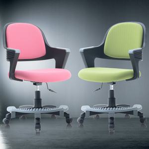 코코 블랙바디 패브릭 발받침 사무 책상용 학생용 의자