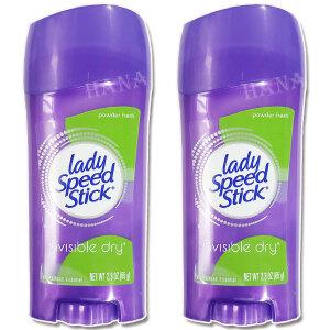 레이디 스피드 스틱  파우더 후레쉬 65g X 2개 데오드란트