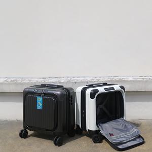 미니 캐리어 P+2 16인치 기내용 앞포켓 레투 캐리어