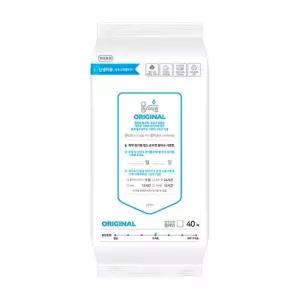 생분해 신생아건티슈 오리지날 리필형  40매 16팩)  초순수없음
