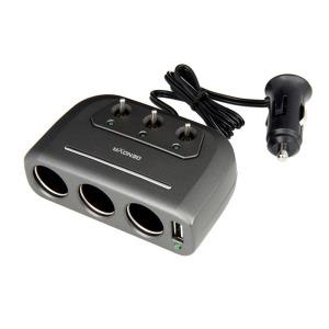 제노바 스위치 USB 3구 소켓 /차량용 시거잭 멀티 소켓 12V 24V 차량 시가 멀티잭 시가잭 충전기 포트