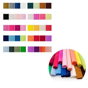 큰주름지 (1개) 50x250cm 구김지 원톤 페이퍼플라워 주름종이 꽃다발만들기 카네이션